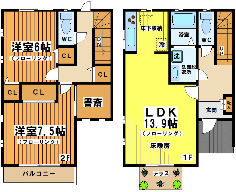 エスぺランサ緑ヶ丘 間取り