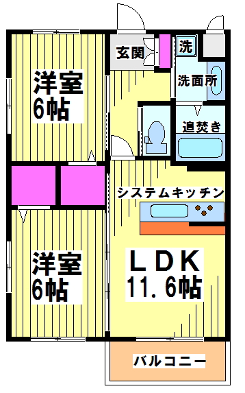 プランドール 間取り