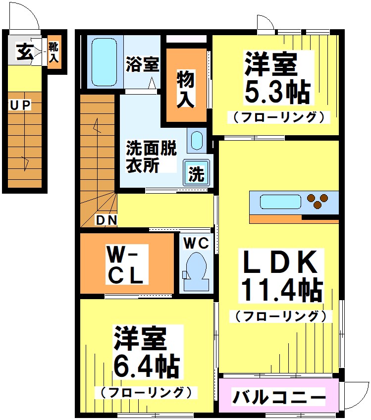 ボヌール・ヴェール 間取り