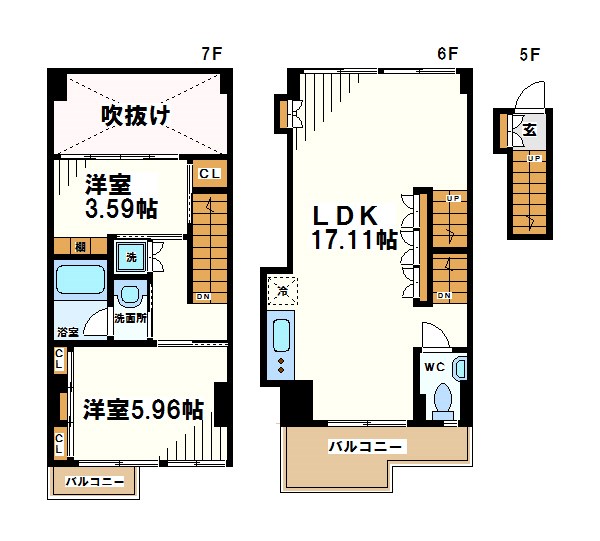 ロカテラーザ 間取り