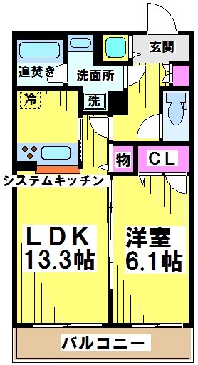 エクセルコート調布 間取り