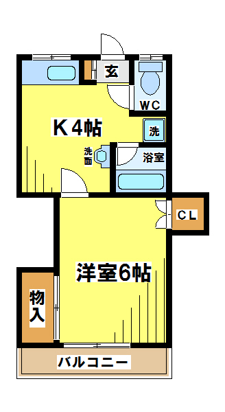 ファームハイツ千歳 間取り