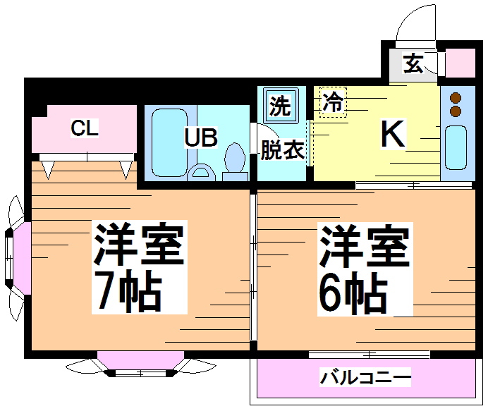 シティハイムジュピター 間取り