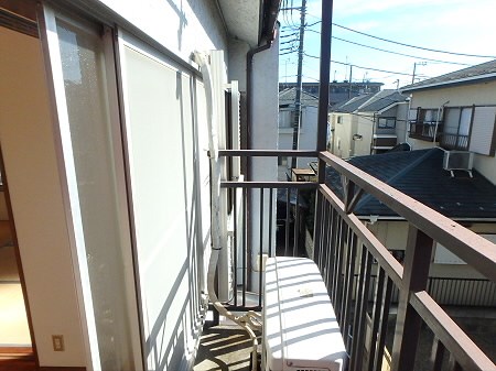 和恒ハイツ ベランダ