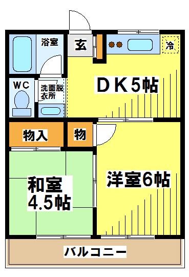 ボーセンフラット 間取り