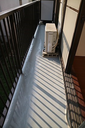 ボーセンフラット ベランダ