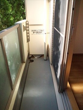 シェファーズパース ベランダ