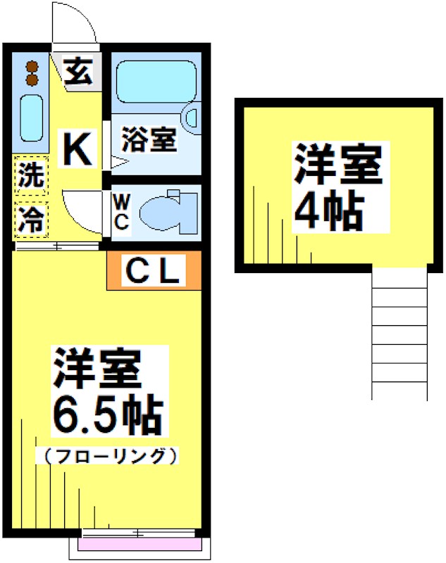 アイランドハウス 201号室 間取り