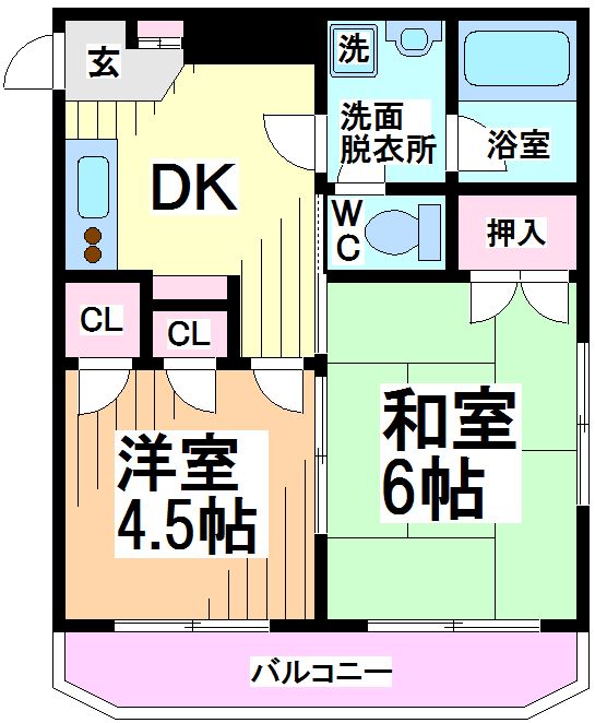 ラサール川口 間取り
