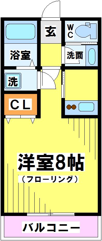 ベルヒーロー五番館 間取り