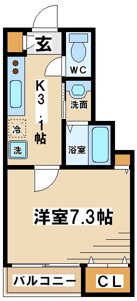 カーサ南烏山 間取り