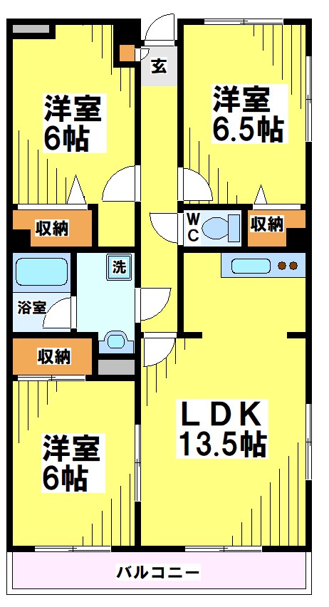 ジュノウ　 間取り