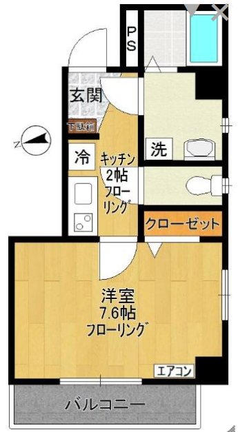東京都調布市布田６丁目 間取り