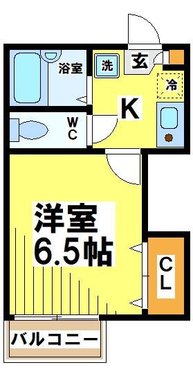 ベルメゾンカワテ 間取り