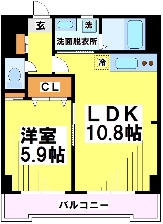 サニーガーデンアライ 間取り