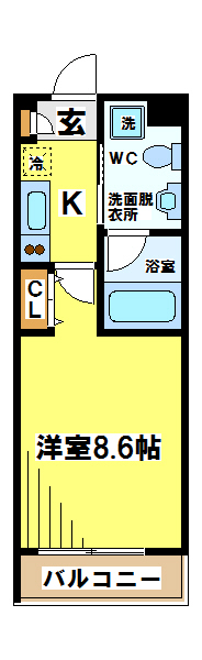 東京都世田谷区南烏山４丁目 間取り