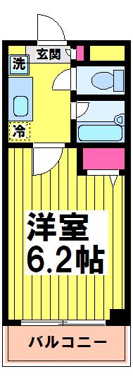 スカイコスモ国領 間取り