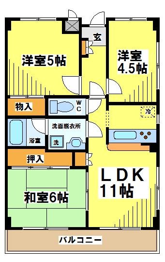 パークアベニュー 間取り
