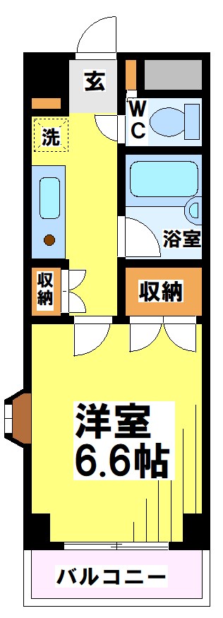 エクセラージュ 間取り図