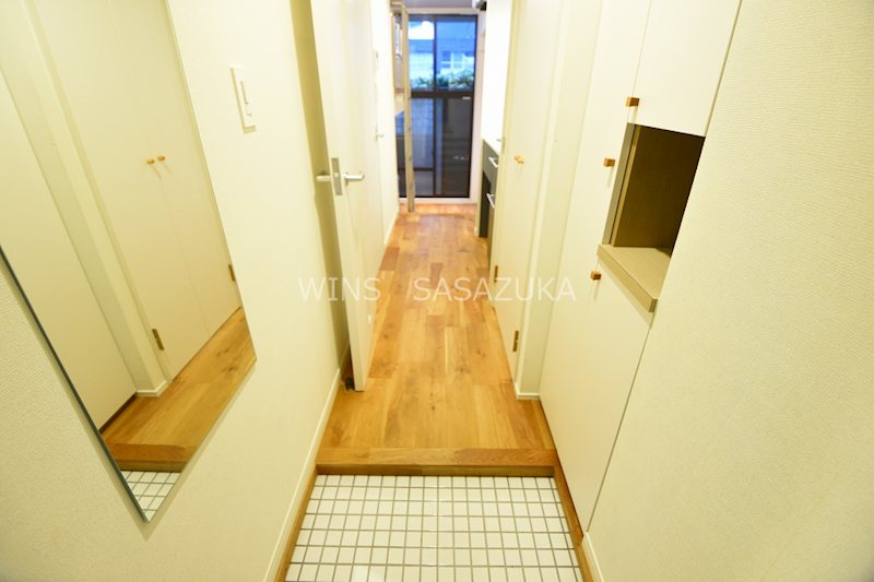 レジディア笹塚 玄関