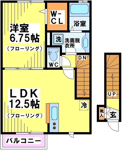 アケボノⅦ 間取り図