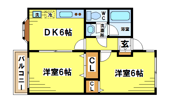 東京都世田谷区給田４丁目 間取り