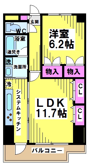 フィールドストーン 間取り図