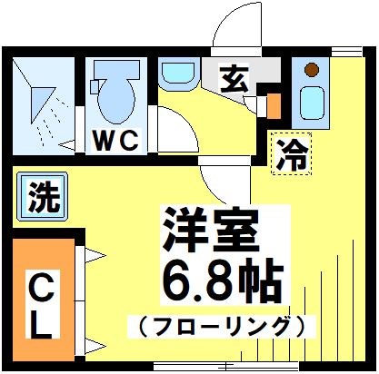 LaChic（ラシック）仙川 間取り図