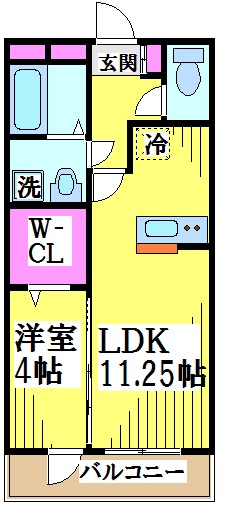 Kヴィラージュ 間取り