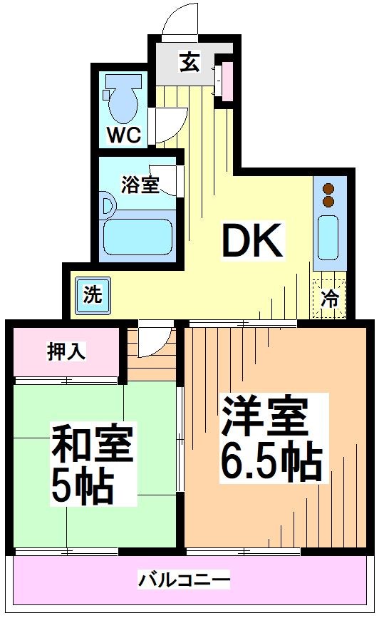 ドルミカワサキ　 間取り