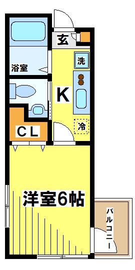ルーブル弐番館 間取り