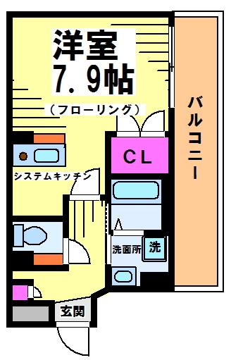 キングスコート 間取り