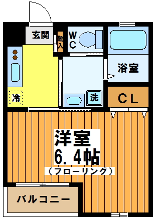 スカイハイツ国領 間取り