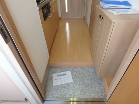 スカイハイツ国領 玄関