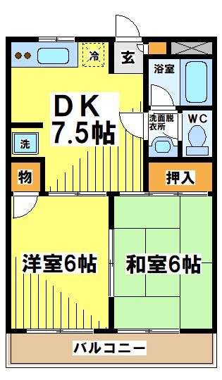 エクセル・ドエル 間取り
