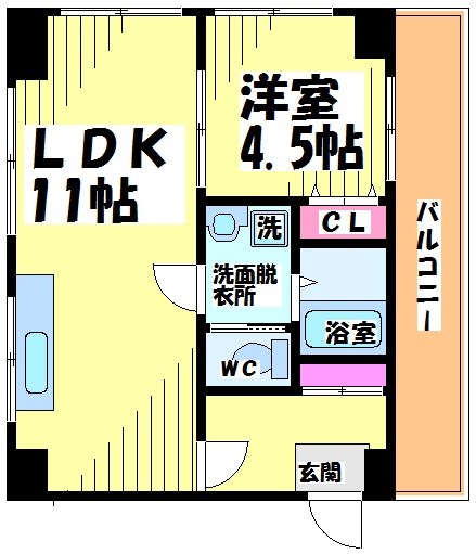 京王ハイツ 間取り