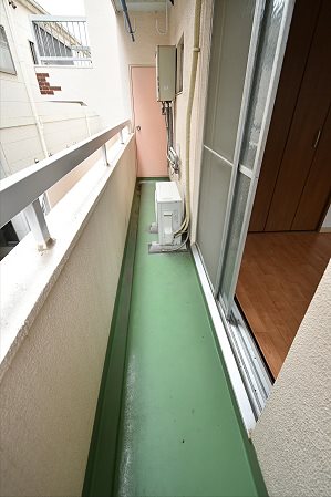 京王ハイツ ベランダ
