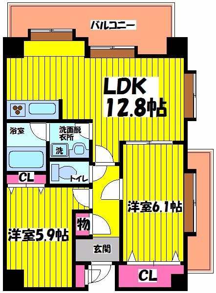 東京都調布市西つつじケ丘３丁目 間取り