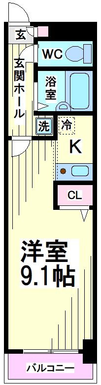 フラット四季 間取り