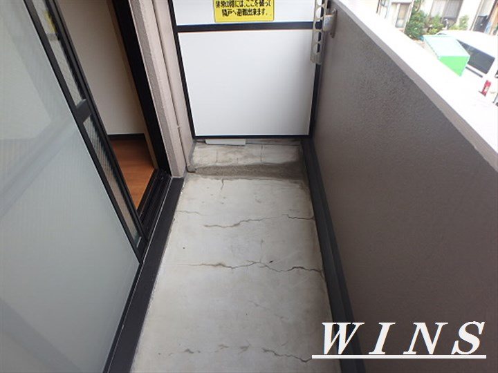 フラット四季 ベランダ