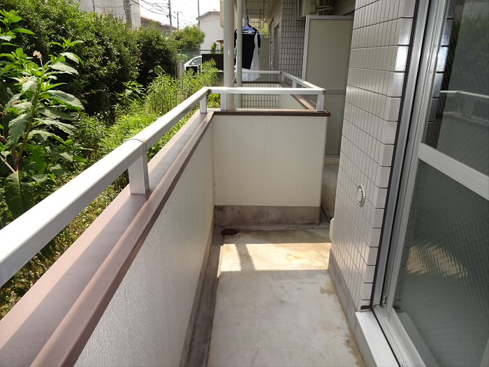 ボナールヒルズB館 ベランダ