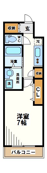 The Uranus（ジ・ウラヌス） 間取り