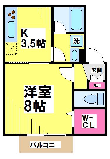 つつじヶ丘グリーンパレス 間取り