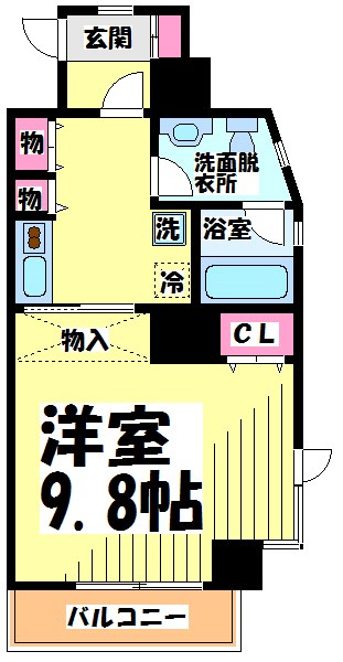 つつじヶ丘エクセルハイツⅣ 間取り