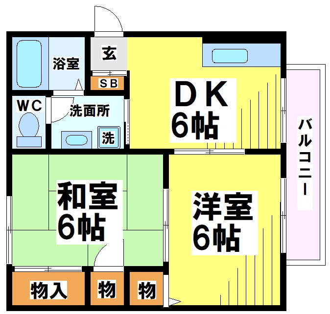サンハウス 間取り