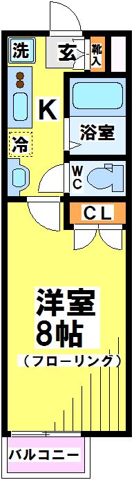メゾンドラフィーネ 間取り