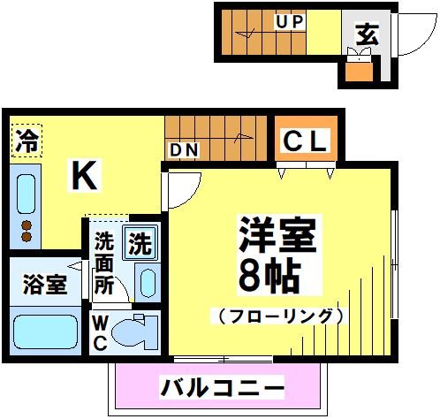 サニーコートマルヤマ 間取り図