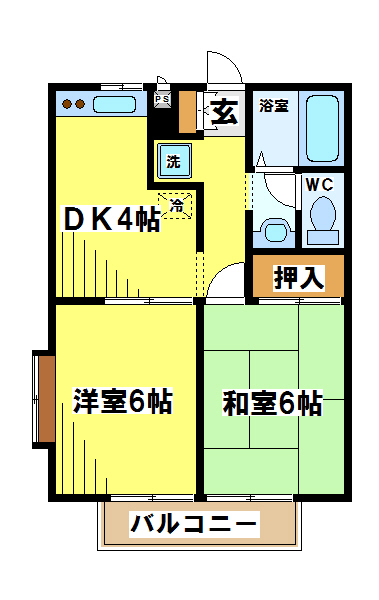 東京都世田谷区南烏山１丁目 間取り