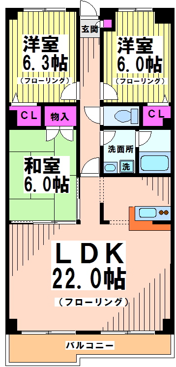 ビリアベルデ 間取り