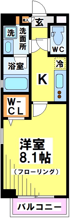 ジョイリーフ仙川 間取り